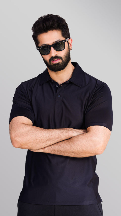 Signature Black Polo