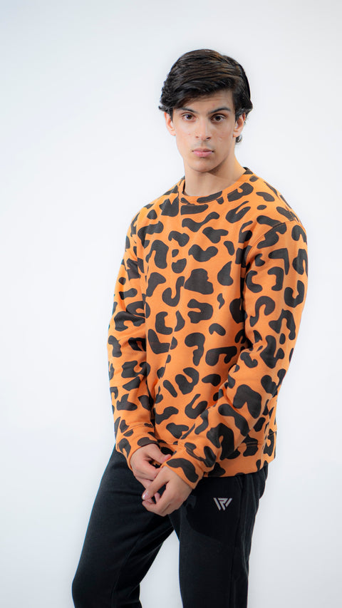 Leopard Print Sweatshirt