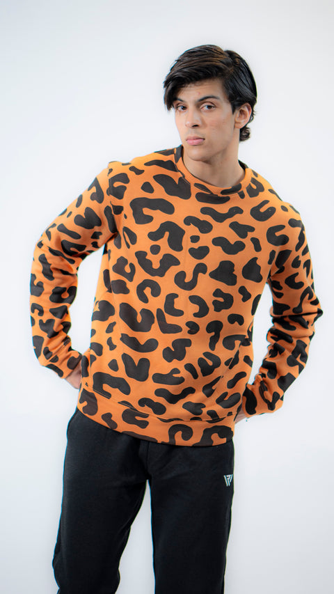 Leopard Print Sweatshirt