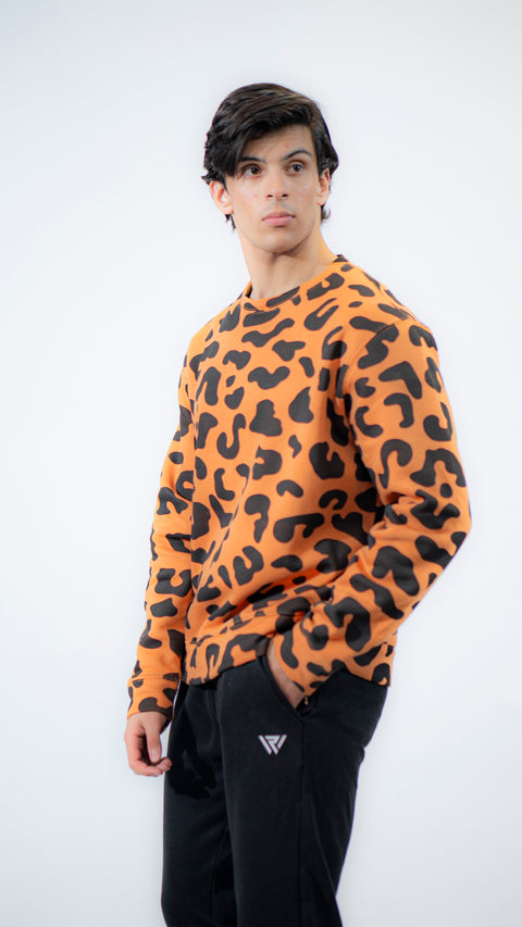 Leopard Print Sweatshirt